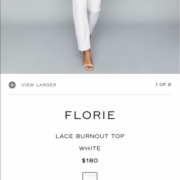 REISS BRAND sheer floral top! - Picture 5 of 5